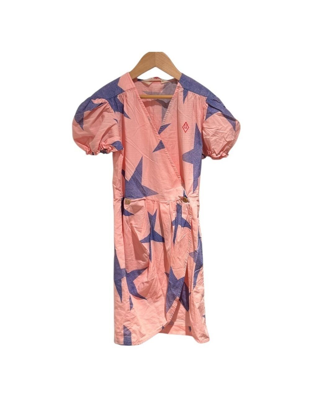 THE ANIMALS OBSERVATORY pink & purple stars dress - size 8